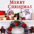 thumbnail image 5 of 12Pcs Christmas Artificial Glitter Berry Branch,Purple Artificial Christmas Tree Picks Decoration,11.4In Large Glittery Twigs for DIY Xmas,Wreath,Holiday and Home Decor, 5 of 6