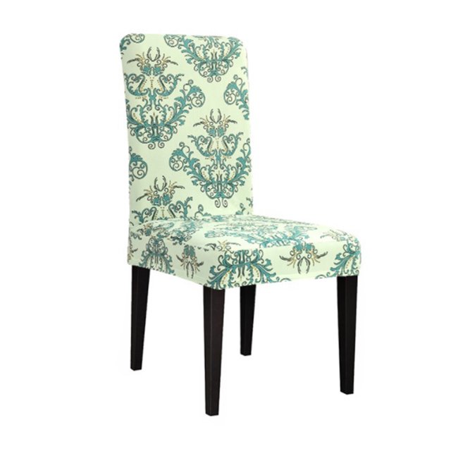 CAROOTU Housse de Chaise Imprimée Stretch Couverture de Siège à Domicile Universel Simple Hôtel Restaurant