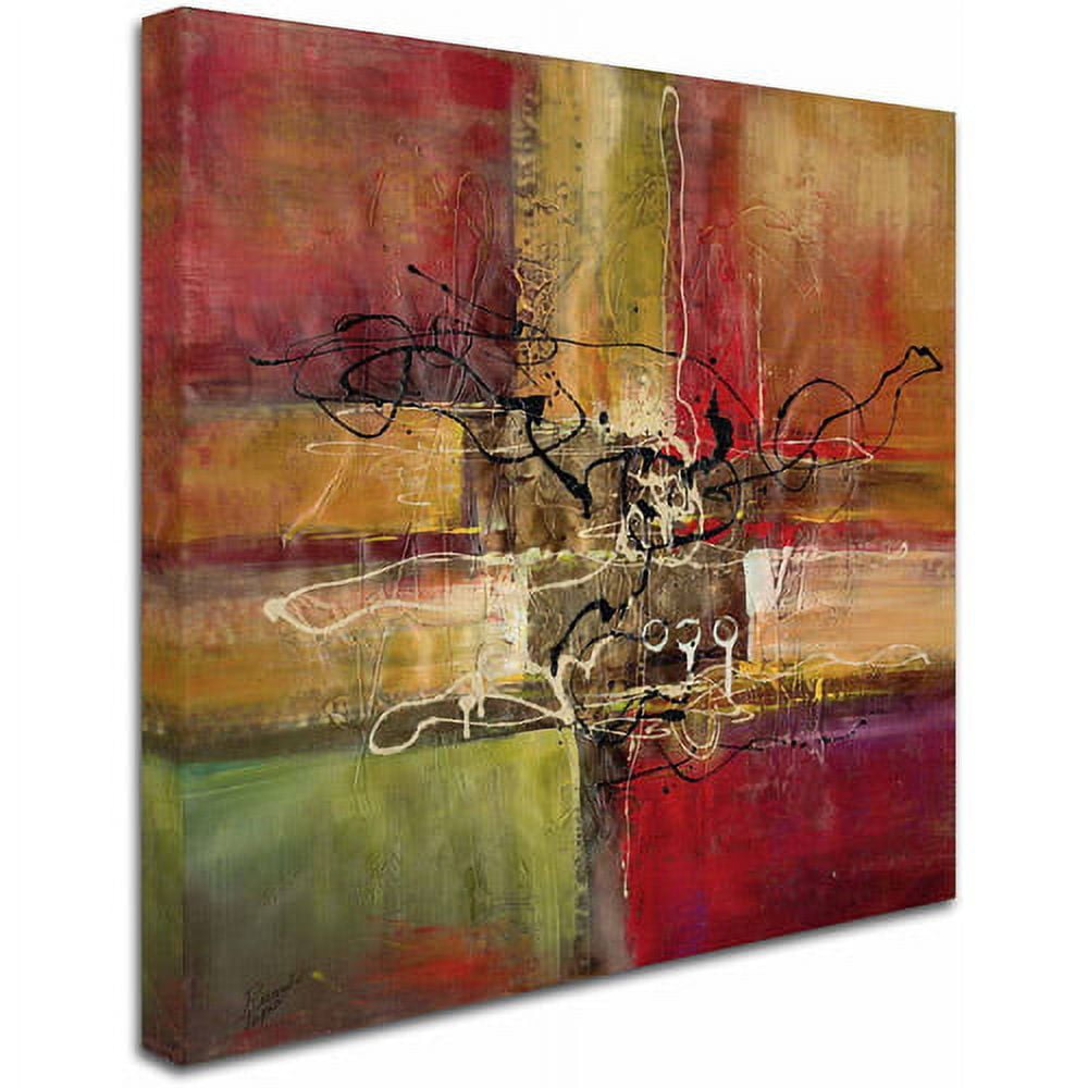 Trademark Fine Art "Round and Round" Canvas Art by Ricardo Tapia