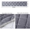 thumbnail image 3 of Paquete de 4 almohadillas universales para cinturón de seguridad de coche, fundas para correas de hombro para cinturón de seguridad para adultos, almohadilla para arnés para coche/bolso, comodidad su, 3 of 5
