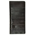 thumbnail image 5 of Genuine Eel Skin Leather Checkbook Cover Credit Card Holder ID Window E 154, 5 of 6