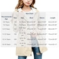 thumbnail image 2 of Edvintorg Girls Rain Jacket Long Sleeve Hooded Zip up Waterproof Rain Coat with Pocket Teens Clothes Size 5-16, 2 of 8