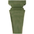 thumbnail image 2 of Ekena Millwork 7"W x 7 3/4"D x 14"H Jumbo Nevio Wood Vintage Decor Corbel, Restoration Green, 2 of 6
