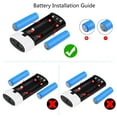 thumbnail image 2 of Mistaha Portable DIY Power Bank Shell Box for 2x 18650 Batteries with USB Output & Display - Black, 2 of 6