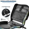 thumbnail image 4 of FORMRS Zipper Binder with Shoulder Strap 2-inch Ring 500 Sheet Capacity File Bag, Pine Tree, 4 of 5