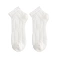 thumbnail image 2 of Women's Solid Color Light Mesh Breathable And Comfortable Spring And Summer Thin Short Socks, 2 of 3