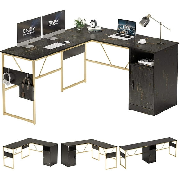 Black Corner Desks