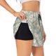 thumbnail image 1 of Balery Daisies Flowers Pantalones cortos deportivos para mujer con forro y dos bolsillos, elásticos, para entrenamiento, gimnasio, yoga-XX-Large, 1 of 7