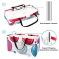 thumbnail image 4 of Bowling Versatile Oxford Cloth Reusable Storage Box - Foldable, Large Capacity Beach Bag, Shopping Bag, and Decorative Box, 4 of 7
