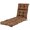 Brown, variant on ZYPPP Patio Chaise Lounge Cushion, 72" x 22" x 4" Lounge Chair Cushion, Tufted Lounger Cushion with 4 String Ties, Thickened Waterproof and Oil-Proof, for Terrace, Poolside Outdoor Indoor-Orange