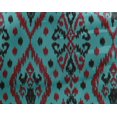 thumbnail image 4 of oneOone Tissu Viscose Georgette Imprimé Géométrique Ikat BTY 42 Pouces de Large, 4 of 4