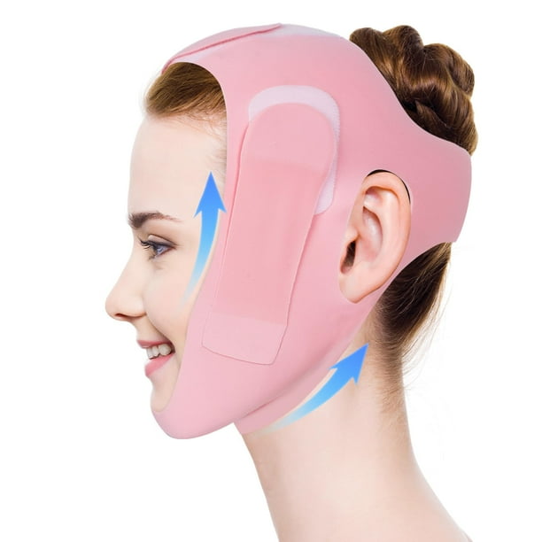 Mascarilla elevadora V Line OURGLE, de silicona suave, reductora de doble mentón