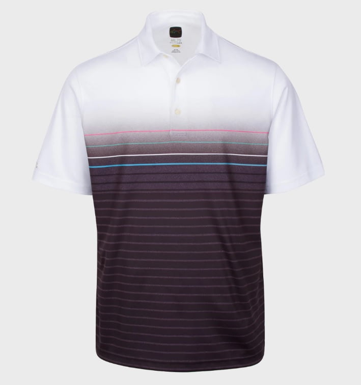 golf shirt with shark logo