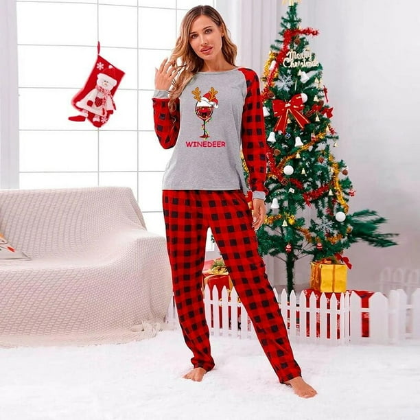 Feliz Navidad Pijamas NavideÃ±as De Franela Pijamas Navideños De