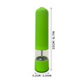 thumbnail image 2 of Electric Pepper Grinder Automatic Salt and Pepper Mill with Adjustable Coarseness One Hand Operation Spice Grinding Tool Green, 2 of 4