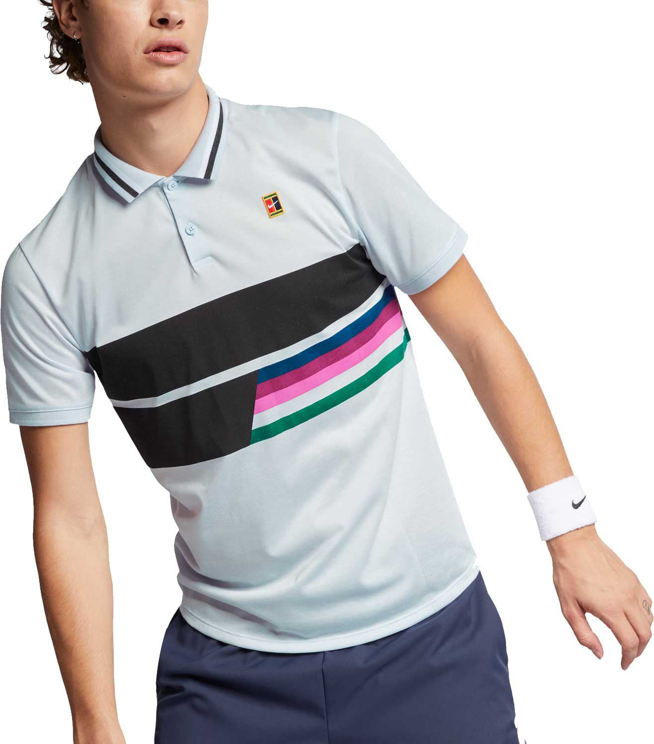Nike Nike Men's Roger Federer NikeCourt Advantage DriFIT Tennis Polo