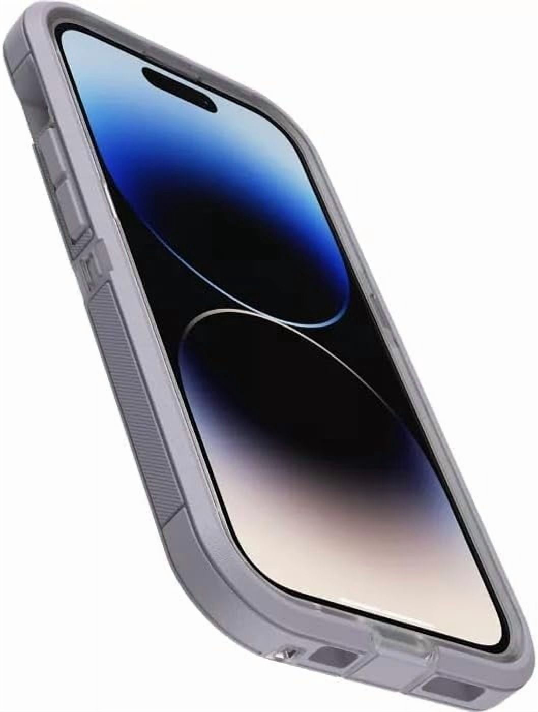 OtterBox iPhone 14 Pro (Only) - Defender Series XT Case - Lavender Sky (Purple/Clear) - Screenless - Rugged - Snaps to MagSafe - Lanyard Attachment - Non-Retail Packaging