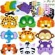 thumbnail image 1 of Kit de manualidades Winlyn Jungle Animal Mascarillas de espuma DIY, 27 juegos para niños, 1 of 9