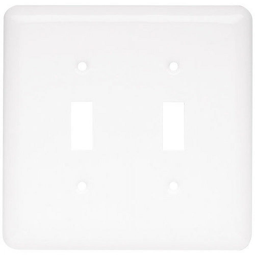 Brainerd Rounded Corner Double Switch Wall Plate, Available in Multiple Colors - image 5 of 5