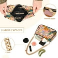 thumbnail image 2 of FORMRS Womens Shoulder Bag with Chain Strap Clutch Purse Cute Tote Handbag, Orange Cityscape Painting, 2 of 7