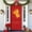 D, variant on Reusable Festival Door Curtain With Fade Resistant Polyester Materials For Christmas And New Year Decors