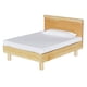 thumbnail image 2 of de juguete con colchón, muebles de , juguetes de simulación para , casa de , accesorios para dormitorio, muebles Yotijar Cama en miniatura de casa de muñecas, 2 of 8