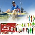 thumbnail image 2 of Olilia 2024 Fishing Advent Calendar for Adult Men & Teen Boys - Exciting 24 Days Countdown with VIB Fishing Lures Set - Ideal Xmas Surprise Gift for Fishing Enthusiasts, 2 of 9