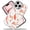Koi Fish White, variant on Case for iPhone 13 & 14, Compatible with MagSafe, Koi Fish for Women Girls Slim Cute Hard Back Shockproof Phone Case for iPhone 13 & 14, White