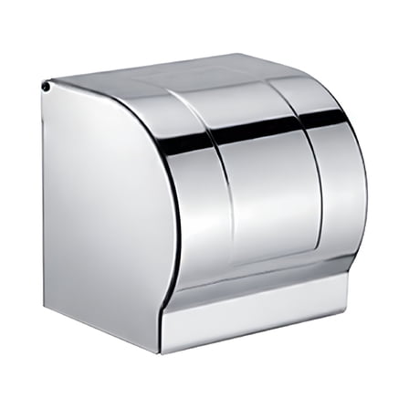 LAMIRO Metal Toilet Paper Holder Waterproof Tissue Roll Dispenser for Commercial Home