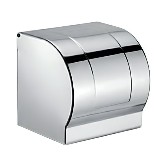 LAMIRO Metal Toilet Paper Holder Waterproof Tissue Roll Dispenser for Commercial Home