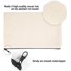 thumbnail image 3 of Paquete de 10 bolsas de manualidades en blanco para manualidades, estuche de lona para bolígrafos, bolsas de maquillaje en blanco, 3 of 5