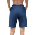 thumbnail image 3 of Charmo Women Swim Shorts Boy Leg Boardshorts with Built-in Brief Solid Beach Swimsuit Bottoms, 3 of 5