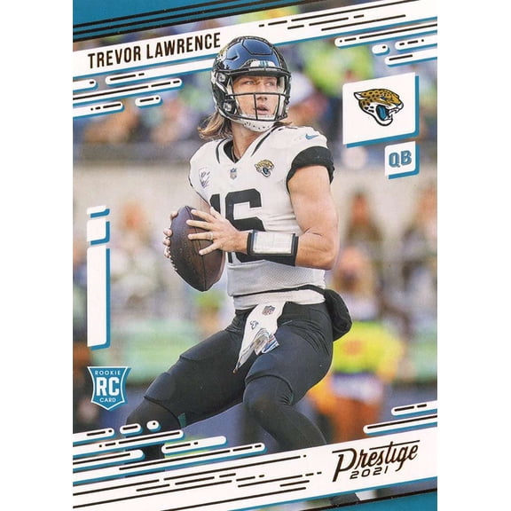 NFL 2021 Chronicles Prestige Football   Trevor Lawrence Trading Card #201 (Rookie Card) (Panini)