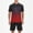 Red, variant on Mens Athletic Shirts Short Sleeve Crew Neck Quick Dry Gradient Color T-Shirts Casual Loose Fit Gym Workout Tops Tees, 2026 New Limited-time Off