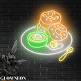 thumbnail image 4 of Glowneon Bagel With Cream Wall Led Decor, Bagel Bread Shop Neon Light, 4 of 5