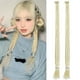thumbnail image 1 of Xihbxyly Trenzas con Clip, Extensiones de Cabello con Clip Versátiles, Juego de Trenzas Sintéticas de 55 Cm, Fáciles de Usar y Peinar, Perfectas para Conciertos y Fiestas, Transformación de Cabello a, 1 of 3