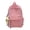 Red 430*300*130, variant on Striped Nylon Backpack for Women, Cute Travel Rucksack with Pendant, Large Capacity College Shoulder Daypack (Red)