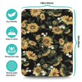 thumbnail image 2 of Washable Rubber Sunflower Cute Floral Dish Drying Mats for Kitchen Counter Home Large Coffee Bar Pad Accessories and Decor for Utensils Stemware 18''x24'', 2 of 5