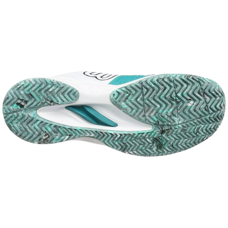Wilson Men's Kaos 2.0 SFT Tennis Shoe (Tropical Green/White/Black