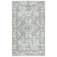 thumbnail image 3 of SAFAVIEH Isabella Zander Floral Bordered Area Rug, Dark Grey/Cream, 4' x 6', 3 of 9