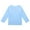 Blue, variant on Diufon Baby Boys Girls Thin Tops Long Sleeve Crewneck Pajama Tops Basic Bottom Blouse for Outdoor & Sleep