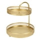 thumbnail image 3 of Fyearfly Bandeja de Fruta de 2 Niveles Dorado Elegante de Gran Capacidad Soporte Decorativo para Cupcakes Fruta Aperitivos postres Organizador para Fiesta en casa Cocina hogar, 3 of 5
