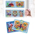 thumbnail image 4 of Tablero de cvijas de , juguetes educativos de Aprendizaje para y niñas, de rompecabezas de cvija , 310 cvijas CUTICAT rompecabezas de uñas de hongos, 4 of 8