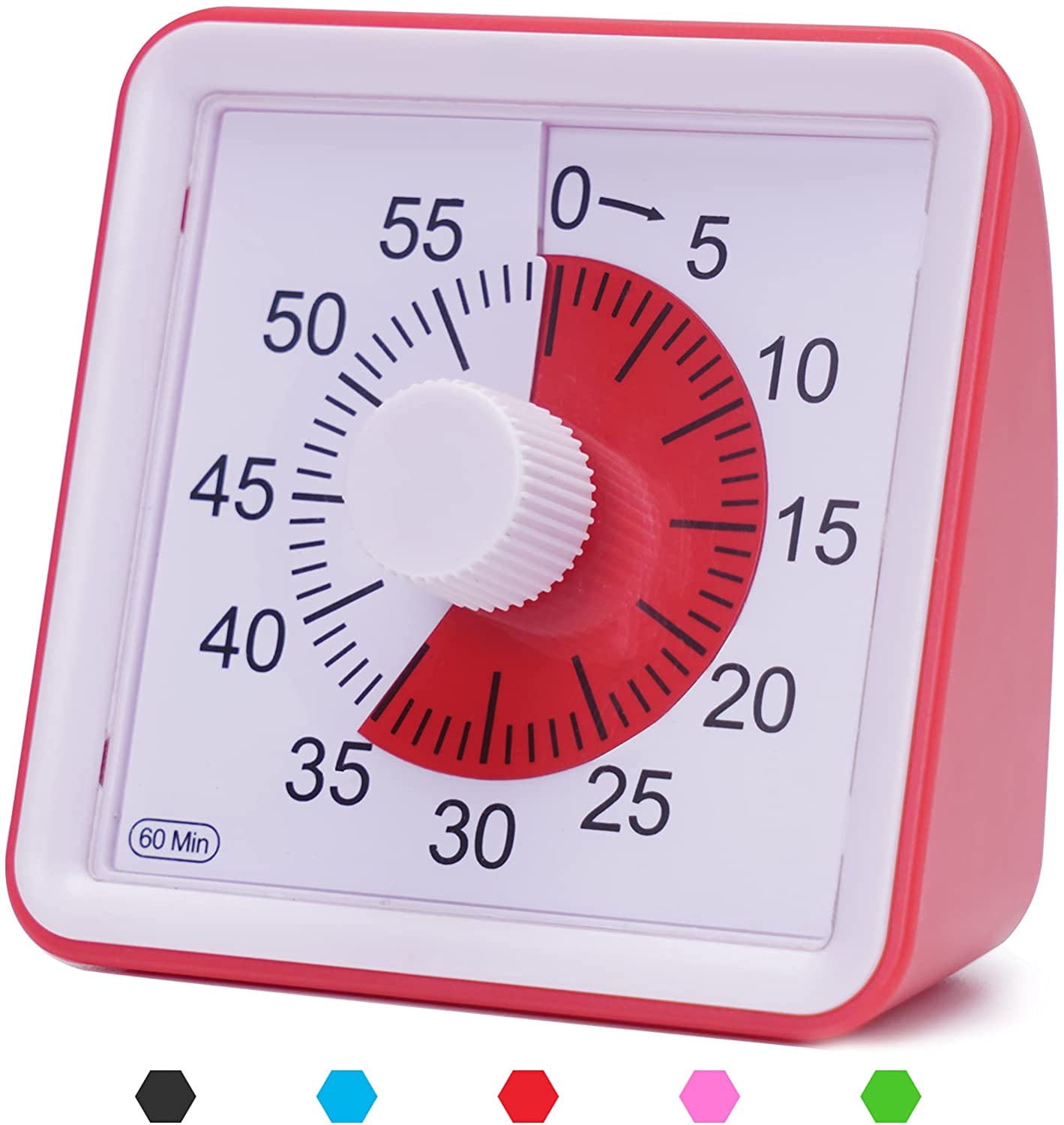 Tianlu Visual Analog Timer, Silent Countdown Timer, Time Management