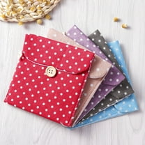 ELAYARD Sanitary Pad Holder Coffee Menstrual Pouch for Discreet Storage