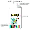thumbnail image 4 of DistinctInk Custom SKIN / DECAL compatible with OtterBox Symmetry for iPhone 11 (6.1" Screen) - Summer Graphics - Aloha Hawaii Yellow Teal Pink, 4 of 5