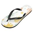 thumbnail image 2 of Unisex Comfort Flip Flops Summer Thong Sandals Non Slip Soles Flip Flop for Beach, Pool, and Daily Wear Cute and Colorful Unicorns XXL, 2 of 8