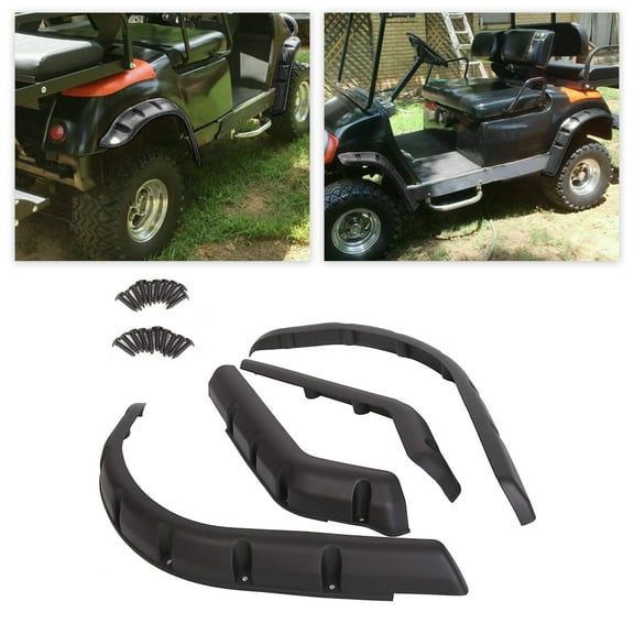 Kojem Fender Flare Compatible with Yamaha G14 G16 G19 G20 G22 Golf Cart Standard Front and Rear Fender Flares