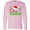 AD-Pink, variant on Inktastic Oma Claus with Christmas Santa Hat and Snowflakes Long Sleeve T-Shirt