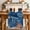 Dark Blue, variant on Coastal Whale Table Runner - 36 Inch Long Summer Nautical Ocean Coral Starfish Cotton and Linen Blended Dress Scarves Farmhouse Table Runner for Kitchen Dining, Coffee Table, 13" x 36"